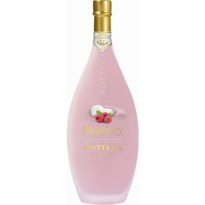 Bottega Liquore Raspberry Cream 17% 0,5 l (holá láhev) – Zboží Mobilmania