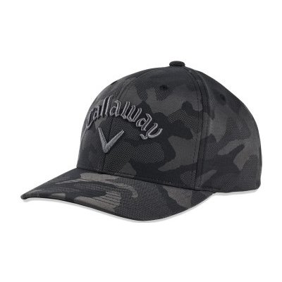 Golfová Callaway Camo Snapback Pánské Tmavě šedá – Zboží Mobilmania