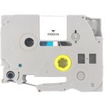 Textilní stuha - BROTHER TZE-RW34 - 12 mm červená - zlatý tisk - kompatibilní – Zboží Živě