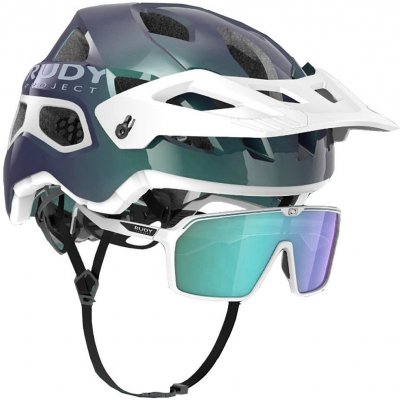 Rudy Project Protera+/Spinshield MTB Set Iridescent blue 2022 – Zboží Mobilmania