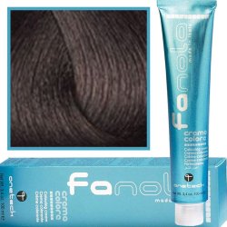 Fanola Colouring Cream profesionální permanentní barva na vlasy 4.14 100 ml
