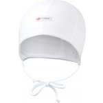 LITTLE ANGEL Čepice smyk zavazovací plochý šev Outlast® bílá – Zboží Dáma
