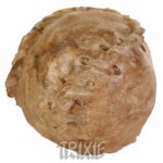 Koule z buvolí kůže Trixie plněná malá 70 g/4,5 cm