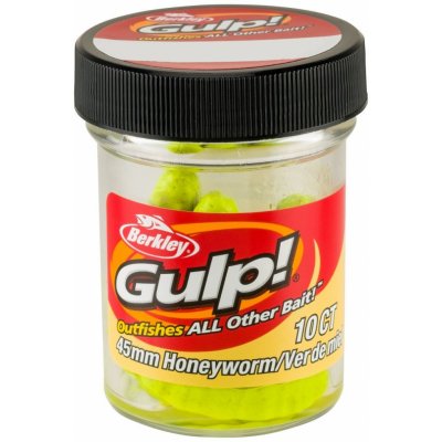 Berkley GULP! HONEY WORM 4,5 cm CHARTREUSE