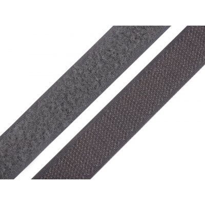 Suchý zip háček + plyš šíře 20 mm - 25m Varianta: (306) šedá, Balení: 25 m – Hledejceny.cz