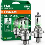 Osram Ultra Life H4 P43t 12V 60/55W 64193ULT-2HB 2 ks – Hledejceny.cz