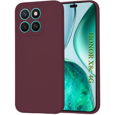 Techsuit – SoftFlex kryt pro Honor X8c – švestkově červený – Zboží Živě