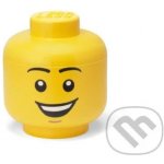 LEGO® úložná hlava L šťastný chlapec – Zboží Dáma