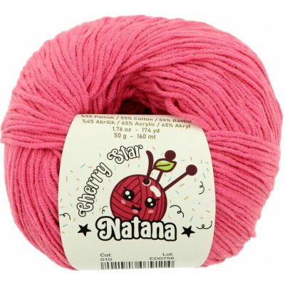 Natana Cherry Star 010 růžová – Zboží Mobilmania