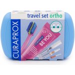 Curaprox Travel set stejnobarevný mix náhradních hlavic magenta 2 ks – Sleviste.cz