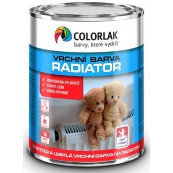 Colorlak RADIATOR S 2117 Slonová kost 0,6L syntetická vrchní barva na radiátory, lesklý