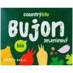 Country Life Bio Bujon zeleninový kostky 66 g – Zboží Dáma