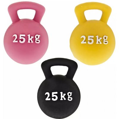 Ferribiella Kettlebell činka pískací 25 kg