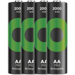 GP ReCyko Pro AA 2000mAh 4ks 1032224200 – Zbozi.Blesk.cz