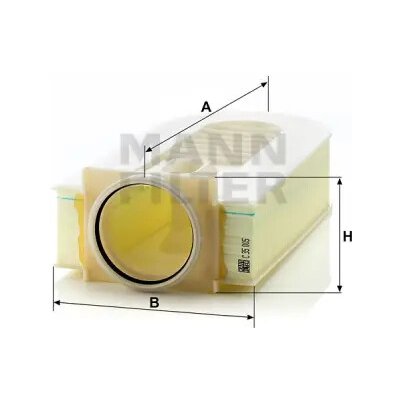 MANN FILTER Vzduchový filtr C 35 005 – Hledejceny.cz