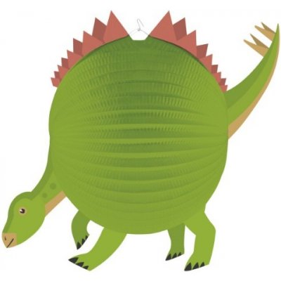 Lampion kulatý Happy Dino 25 cm – Zboží Dáma