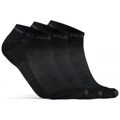 Craft ponožky CORE Dry Shaftless 3-pack černá