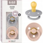 Bibs Colour Cloud Blush šedá ruměncová 2 ks – Zboží Dáma