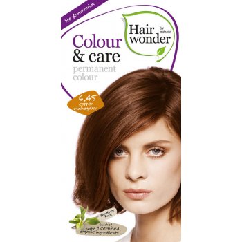 Hairwonder přírodní dlouhotrvající barva BIO měděný Mahagon 6.45