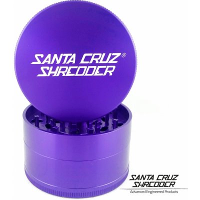 Santa Cruz Shredder čtyřdílná drtička 70 mm fialová – Zboží Dáma