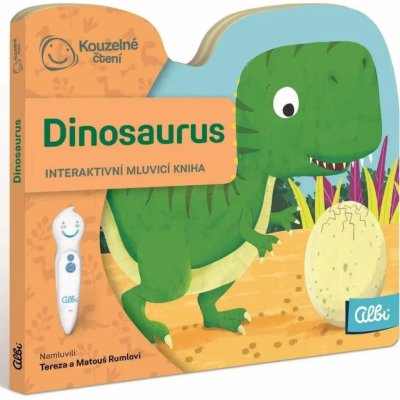 ALBI Kouzelné čtení Minikniha s výsekem Dinosaurus – Zboží Mobilmania