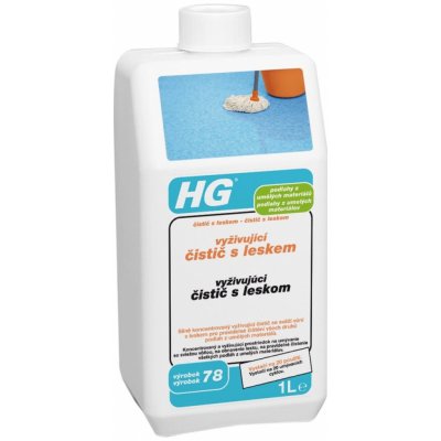 HG vyživující čistič s leskem pro podlahy z umělých materiálů 1 l – Zboží Mobilmania