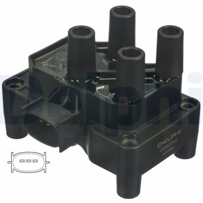 Zapalovací cívka DELPHI CE20044-12B1 – Zboží Mobilmania