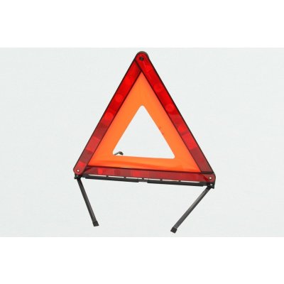 Rozkládací výstražný trojúhelník v plastovém pouzdře - odpovídá normě E13 27MD 2080 – Zboží Mobilmania
