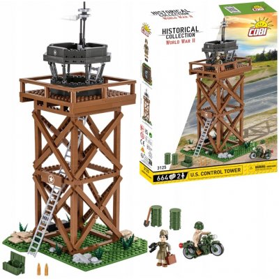 Cobi 3125 World War II Americká kontrolní věž 1:35 – Zboží Dáma