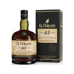 El Dorado Finest Demerara SPECIAL Reserve Rum 15y 43% 0,7 l (tuba)