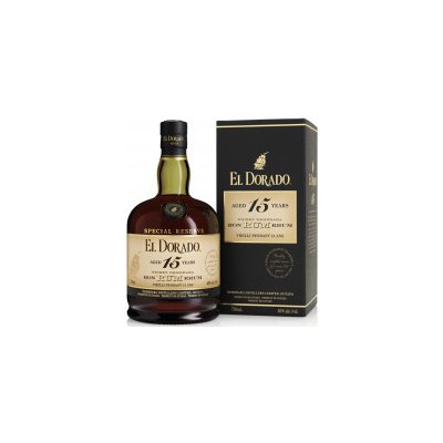 El Dorado Finest Demerara SPECIAL Reserve Rum 15y 43% 0,7 l (tuba) – Zboží Mobilmania