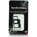 NOOSY Nano/Micro SIM adaptér 3v1 61321 – Zboží Mobilmania