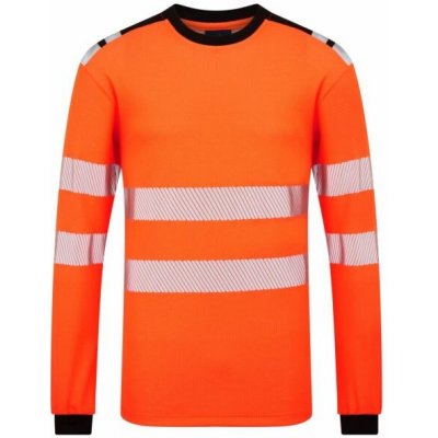 Portwest MODAFLAME PW3 FR736 Pánské nehořlavé tričko s dlouhým rukávem oranžová/černá 3XL – Hledejceny.cz