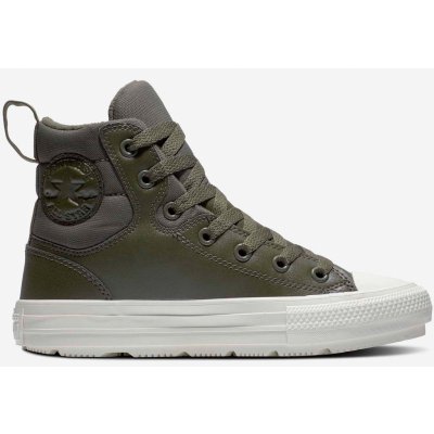 Converse Chuck Taylor All Star Berkshire Boot Leather tenisky khaki