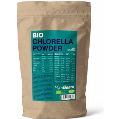 GymBeam Bio Chlorella prášek 250 g – Zbozi.Blesk.cz