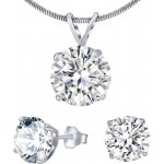 SILVEGO souprava stříbrných šperků June náušnice a přívěsek JJJS0591 – Sleviste.cz