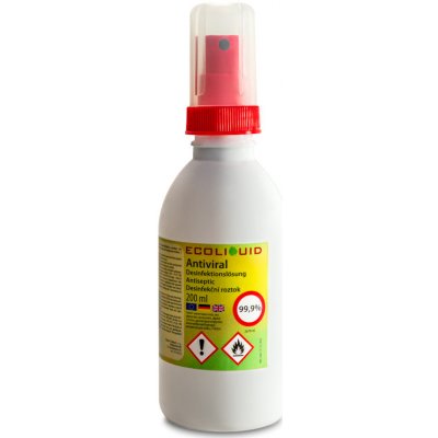 Ecoliquid Antiviral dezinfekce na ruce sprej skořice 200 ml – Zbozi.Blesk.cz