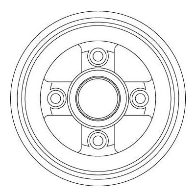Brzdový buben TRW DB4477