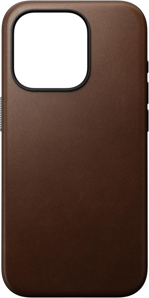 Pouzdro Nomad Modern Leather Case iPhone 15 Pro hnědé