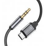 Pouzdro Tech-protect Ultraboost USB-C/mini Jack 3,5mm kabel 100cm černé – Zboží Živě