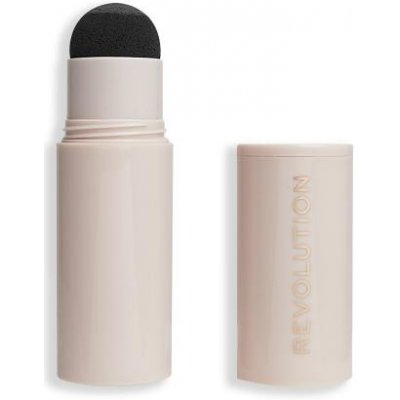 Makeup Revolution London Brow Powder Stamp & Stencil pudr na obočí se šablonami Granite 0,65 g – Zboží Dáma