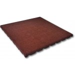 Onek Rubbertile 40 x 40 x 2,5 cm červená 1 ks – Hledejceny.cz
