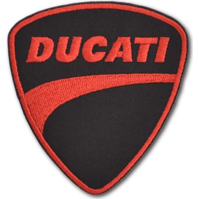Moto nášivka Ducati Red 7 cm x 8 cm – Hledejceny.cz