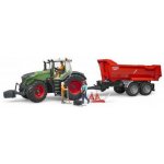 Bruder 4041 Traktor Fendt 1050 Vario + mechanik s nářadím – Zboží Mobilmania