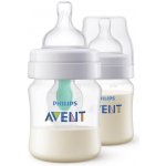 Philips Avent Láhev Anticolic s ventilem AirFree 1 ks Bílá 125 ml – Zboží Mobilmania