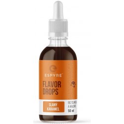 Espyre Flavor Drops Slaný karamel 50 ml