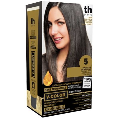 TH Pharma Barva na vlasy V-color světle hnědá 5