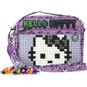 Pixie Crew taška přes rameno PXB0989 Hello Kitty fialová