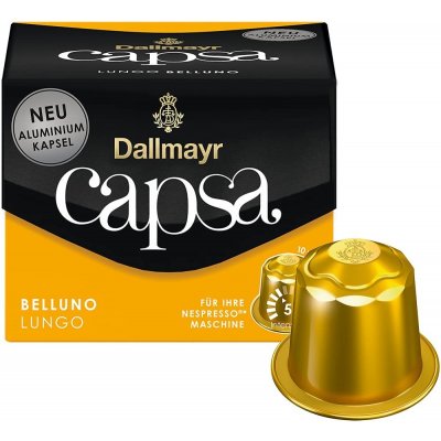 Dallmayr Capsa Lungo Belluno kapsle pro Nespresso 10 ks – Zboží Mobilmania