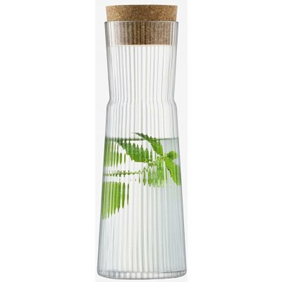 LSA International Karafa & korková zátka Gio čirá 1350 ml – Hledejceny.cz